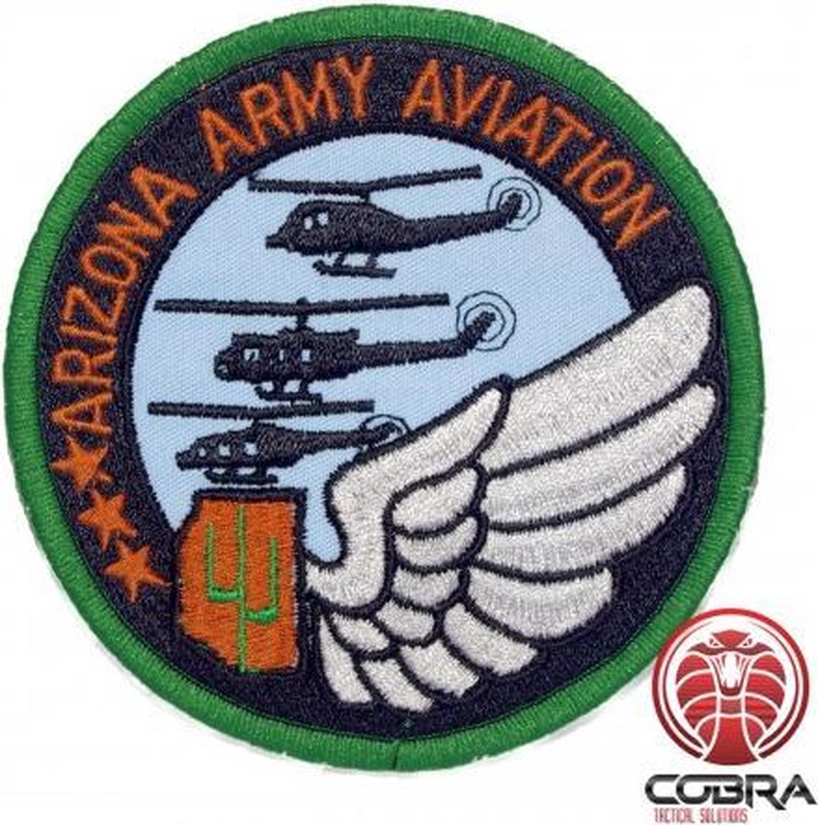 Arizona Army Aviation US geborduurde patch | Opnaai  | Military Airsoft